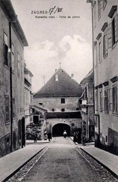 Kamenita ulica 1908. godine